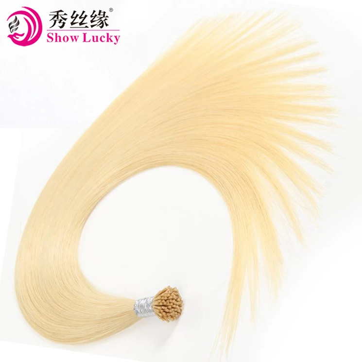 Wholesale Price Supply Keratin Pre-Bonded Virgin Remy Brazilian Human Hair Stick I Tip Hair Accessories